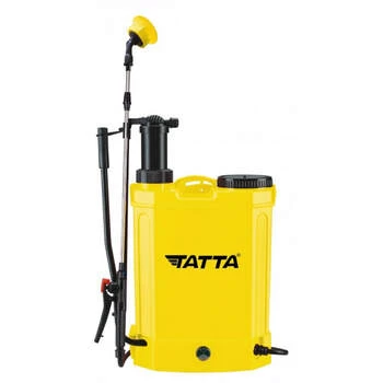 Pompa de stropit 2in1 (manuala acumulator) Tatta TP-1640AM, Capacitate 15L, Galbena