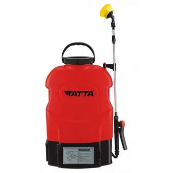 Pompa de stropit cu acumulator Tatta TP-2010A, Capacitate 20L, Rosie