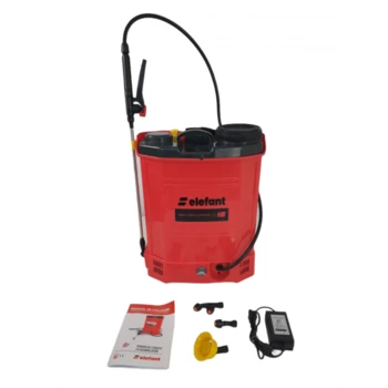 Pompa de stropit electrica Elefant SE18L, Volum 18L, 12V 8Ah, 3 tipuri de pulverizare