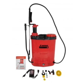 Pompa de stropit Elefant SEM16, 2in1, 12V 8Ah, electrica manuala, 3 tipuri de stropire