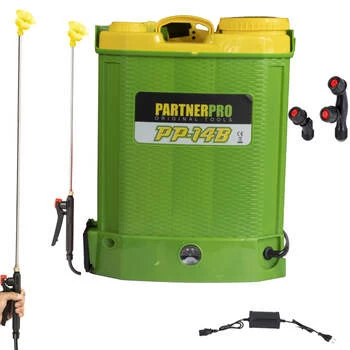 Pompa de stropit cu acumulator PartnerPRO, Capacitate 14L