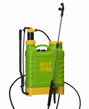 Pompa de stropit manuala Procraft SM16L, Volum 16L, 3 Tipuri de pulverizare